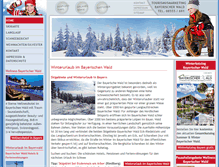 Tablet Screenshot of bayern-winter.de